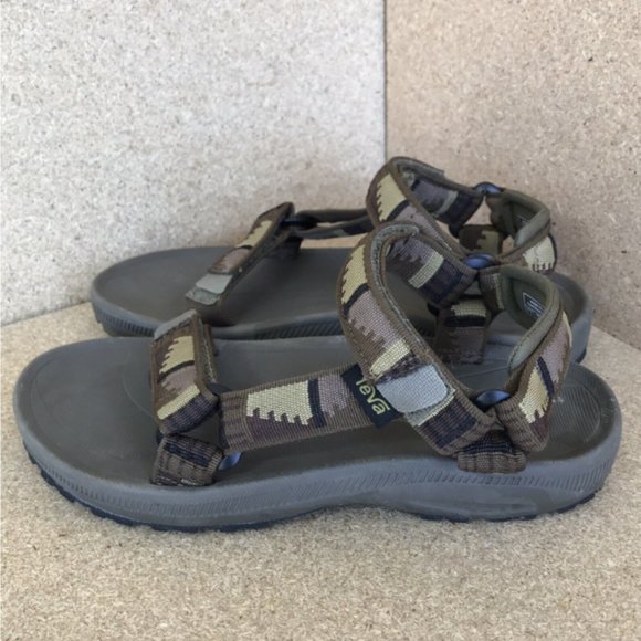 Teva Mens Hurricane XLT 2 Brown/Olive Green 110373J Aztec Pattern NWOT main image 6